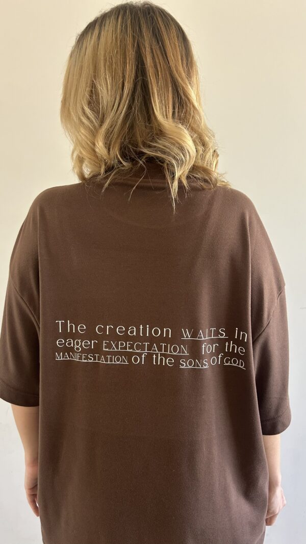 Camisa Oversized - Marrom - Imagem 3