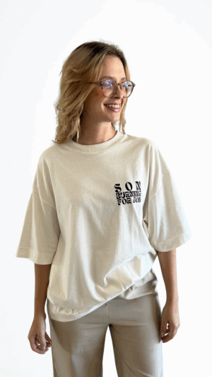 Camisa Oversized - Off White